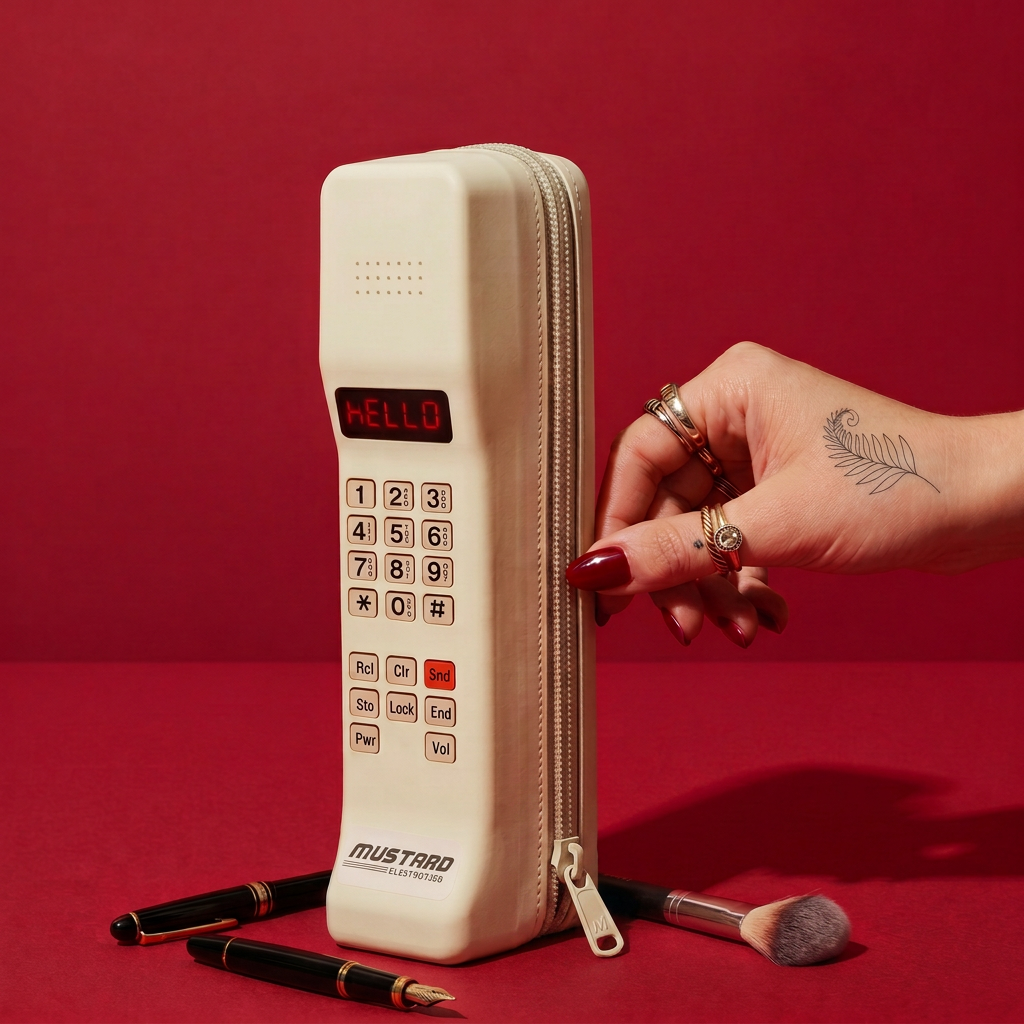 Brick Phone Pencil Case