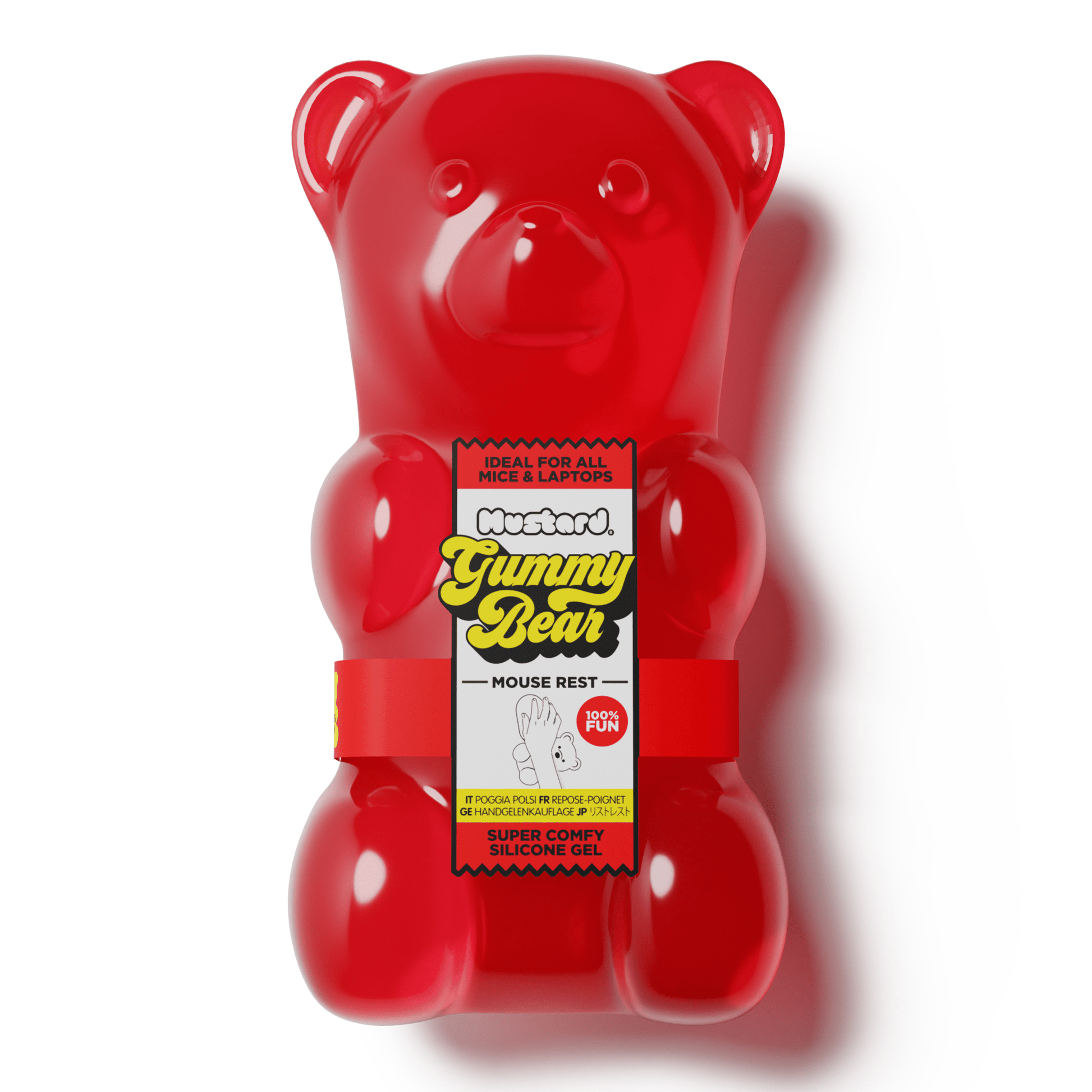 Gummy Bear Mouse Rest Red
