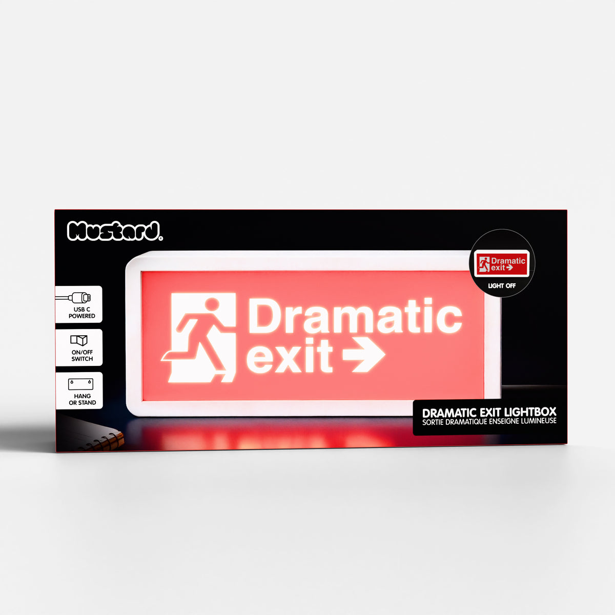Dramatic Exit Box Light