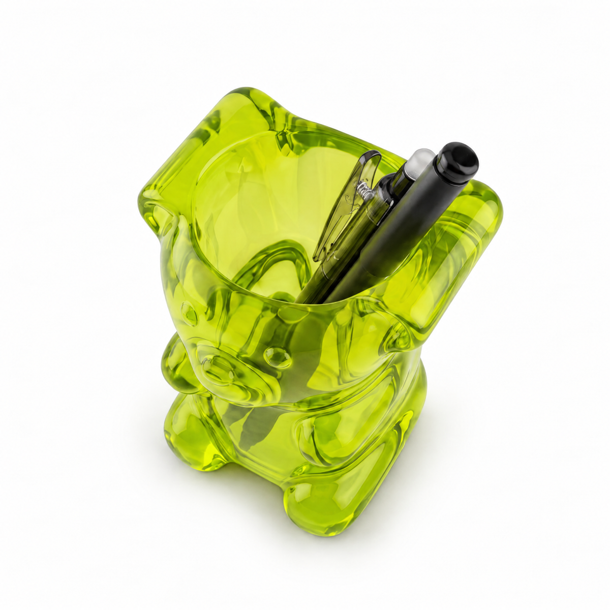 Gummy Bear Pen Pot Green
