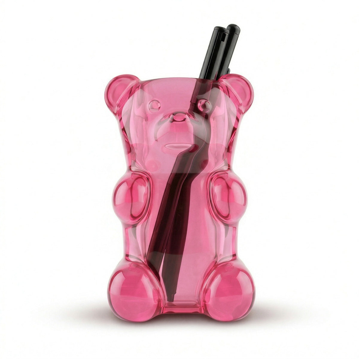 Gummy Bear Pen Pot Pink