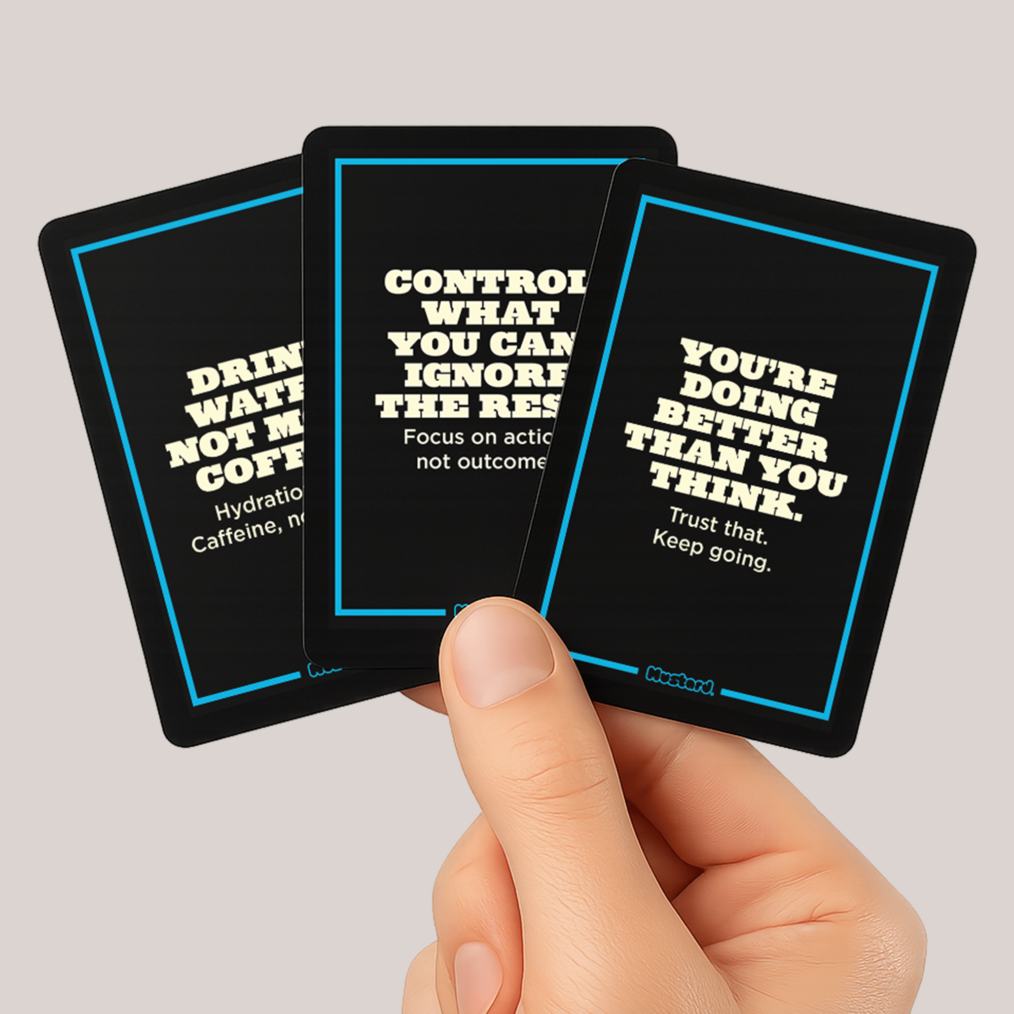 Advice Cards - Mustard London