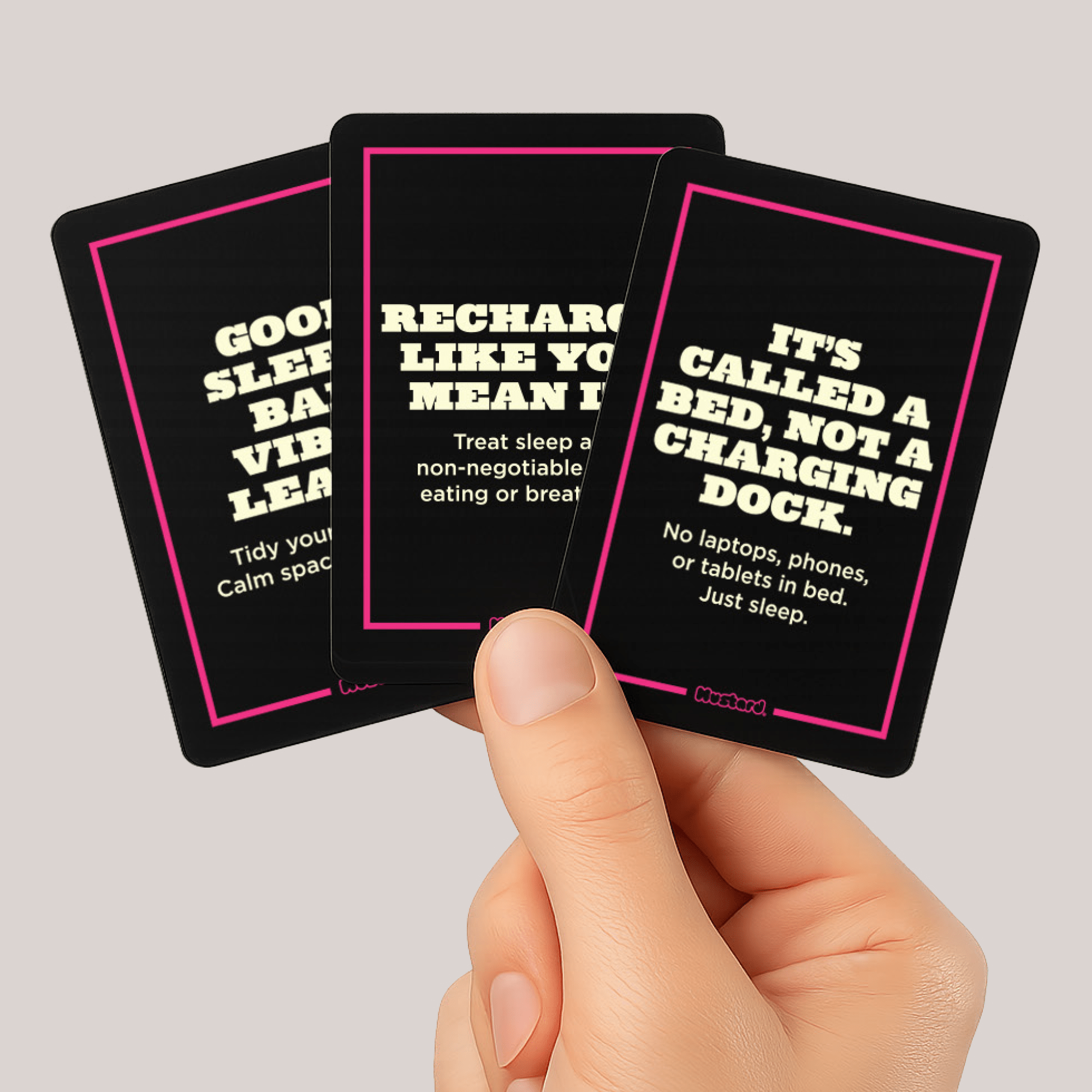 Advice Cards - Mustard London