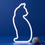 Neon Style LED Light - Mustard London