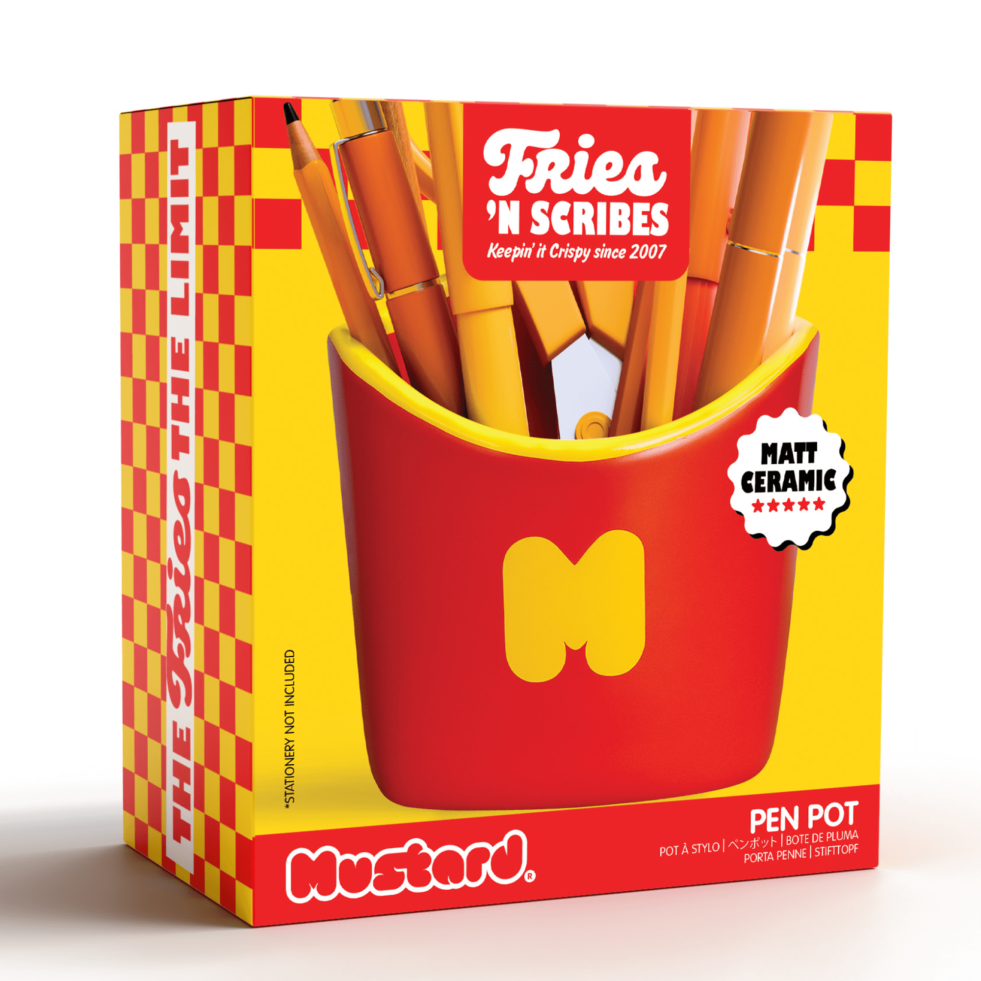Pen Pot - Mustard London