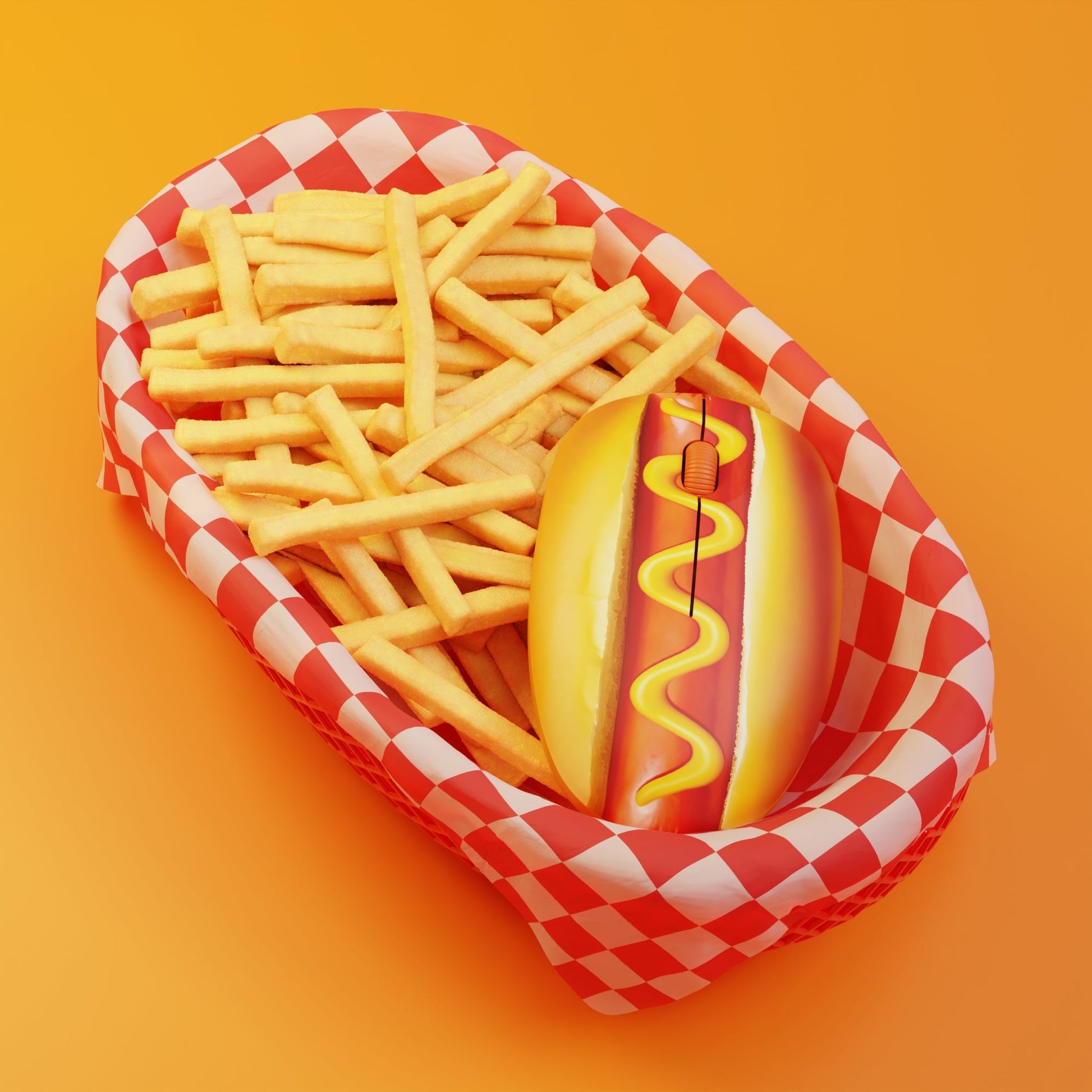 Computer Mouse - Mustard London