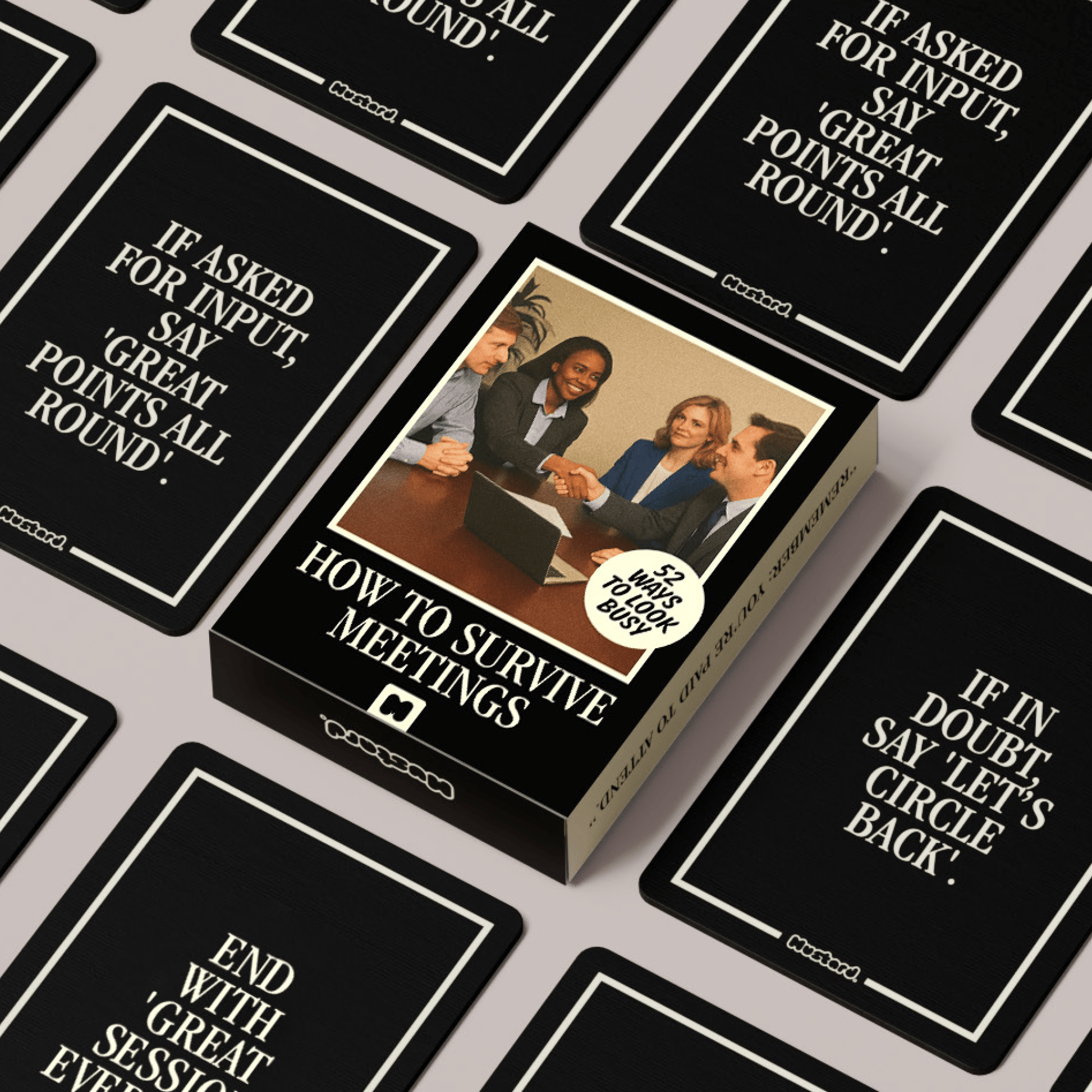 Advice Cards - Mustard London