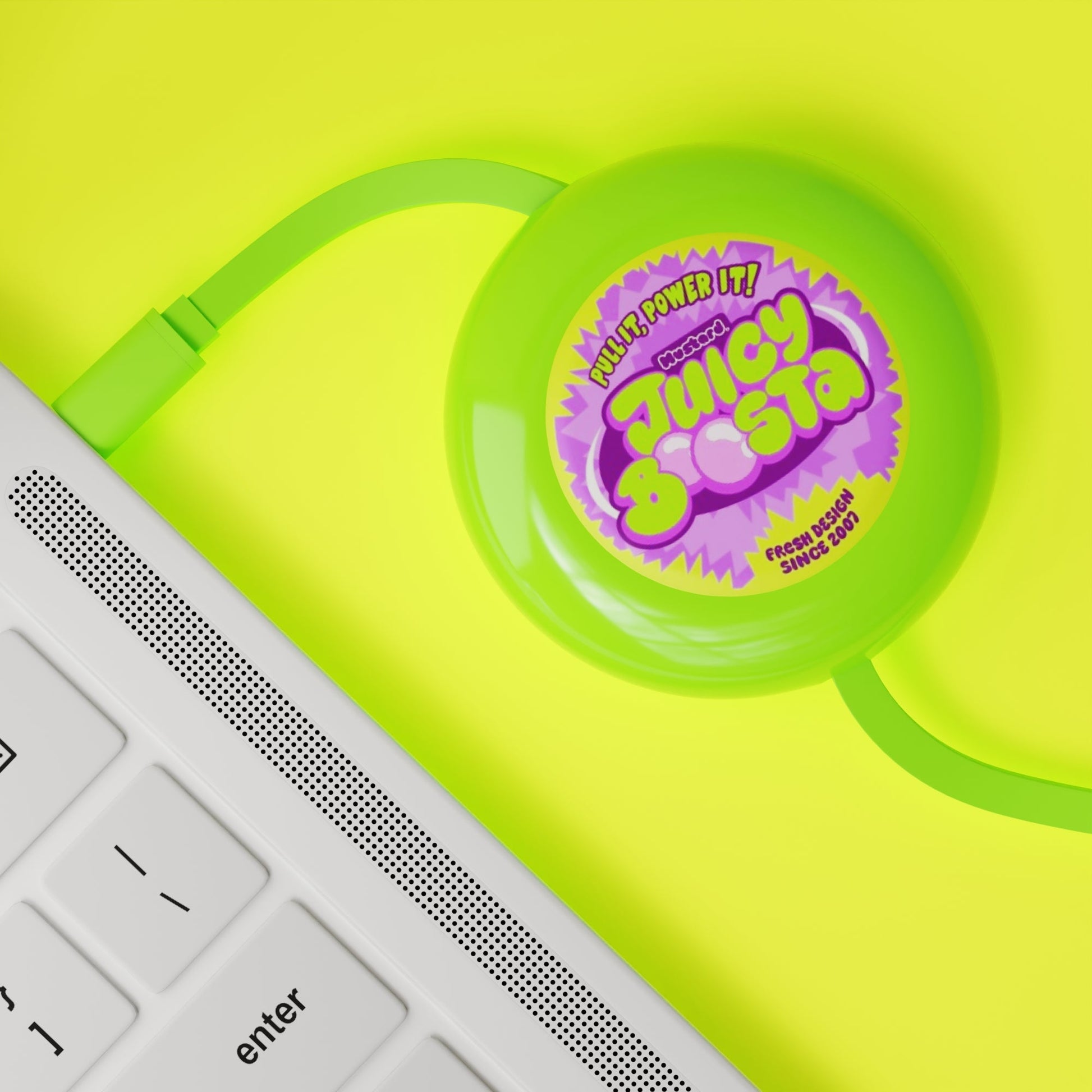 Phone charging cable - Mustard London