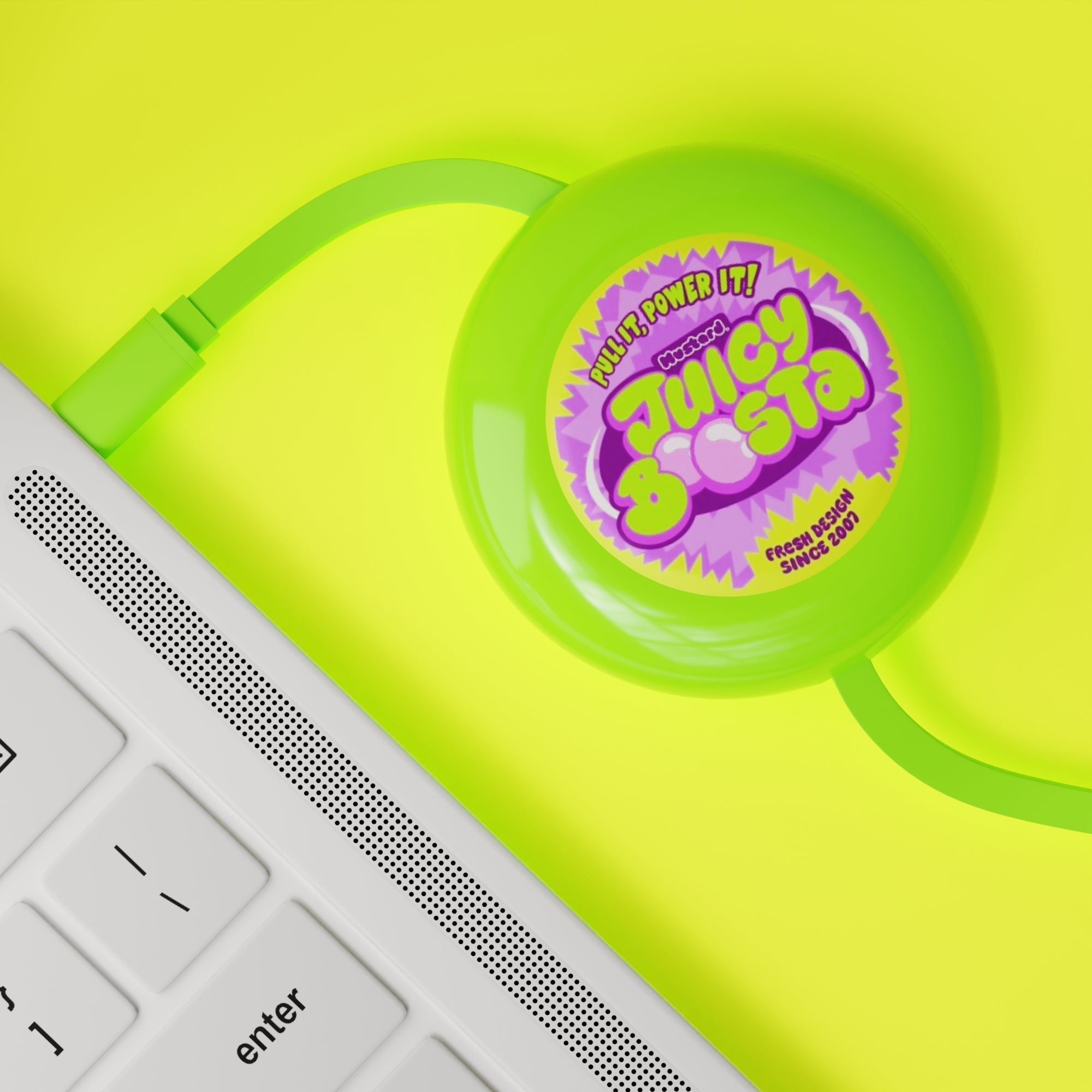 Phone charging cable - Mustard London