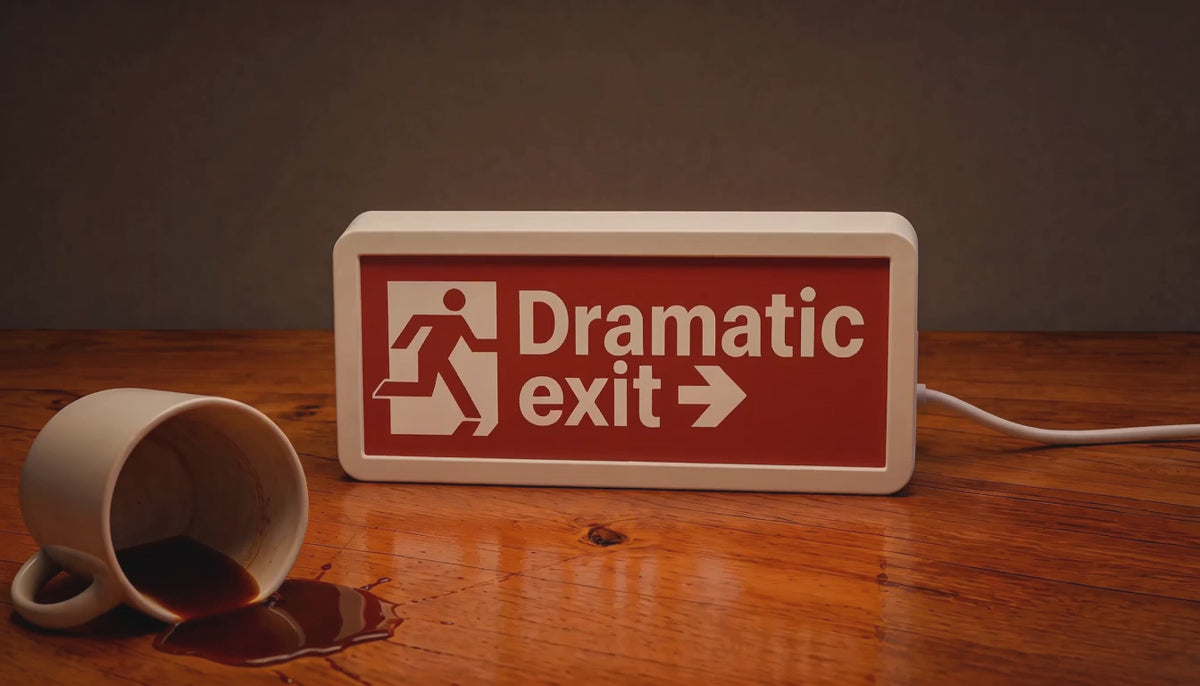 Load video: Dramatic Exit Box Light