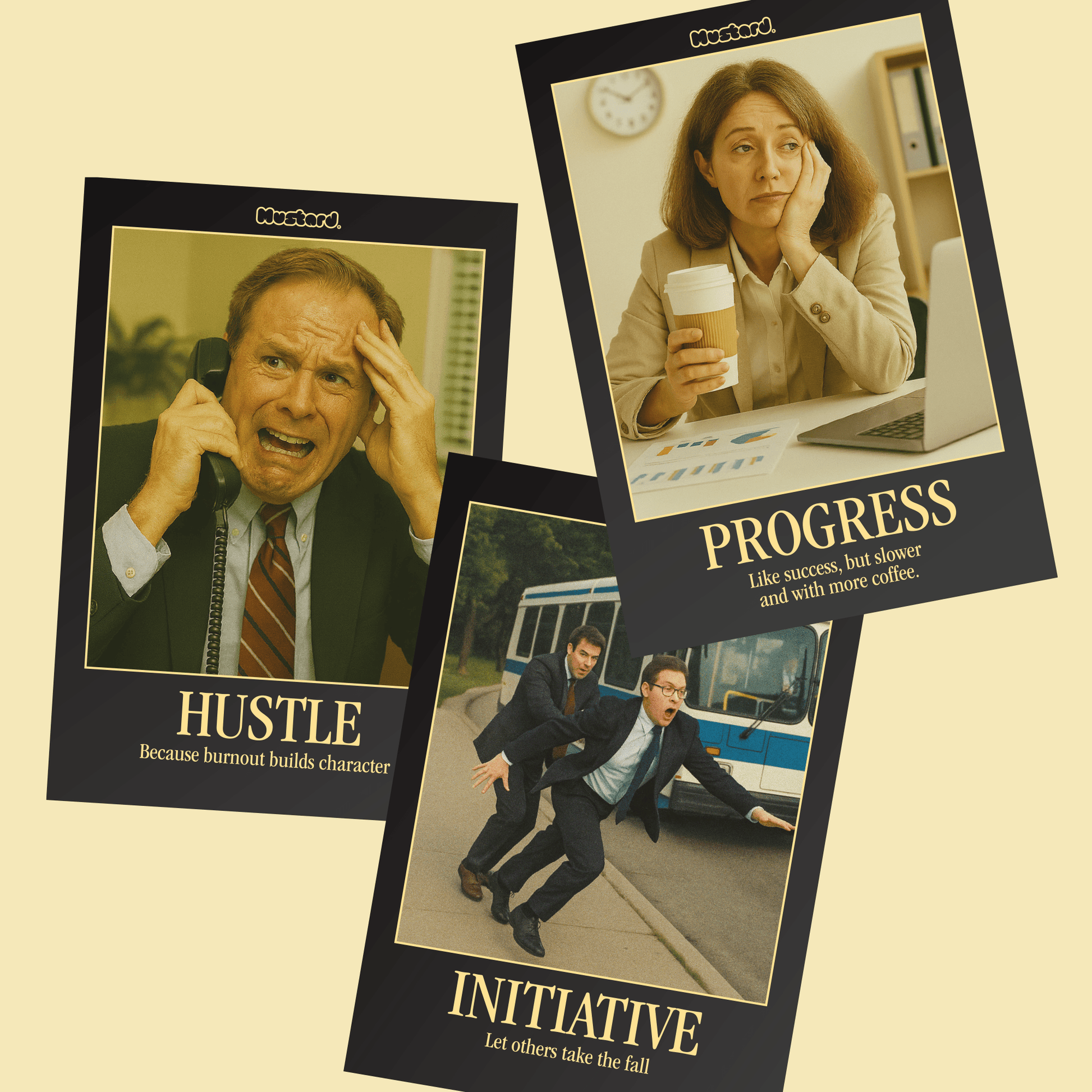 Desk Pad - Mustard London