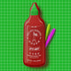 Sriracha Pencil Case