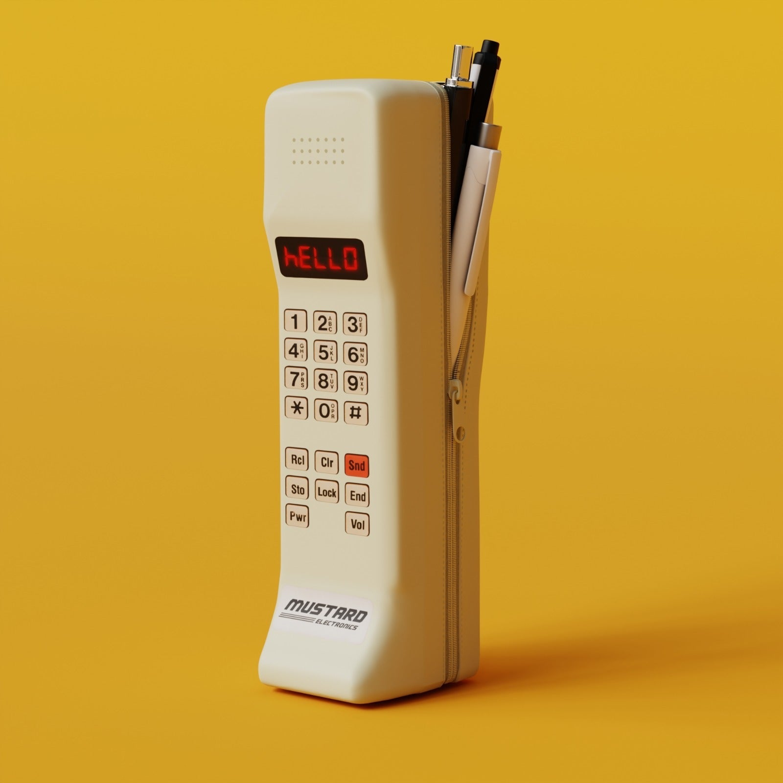 Pencil Case - Mustard London