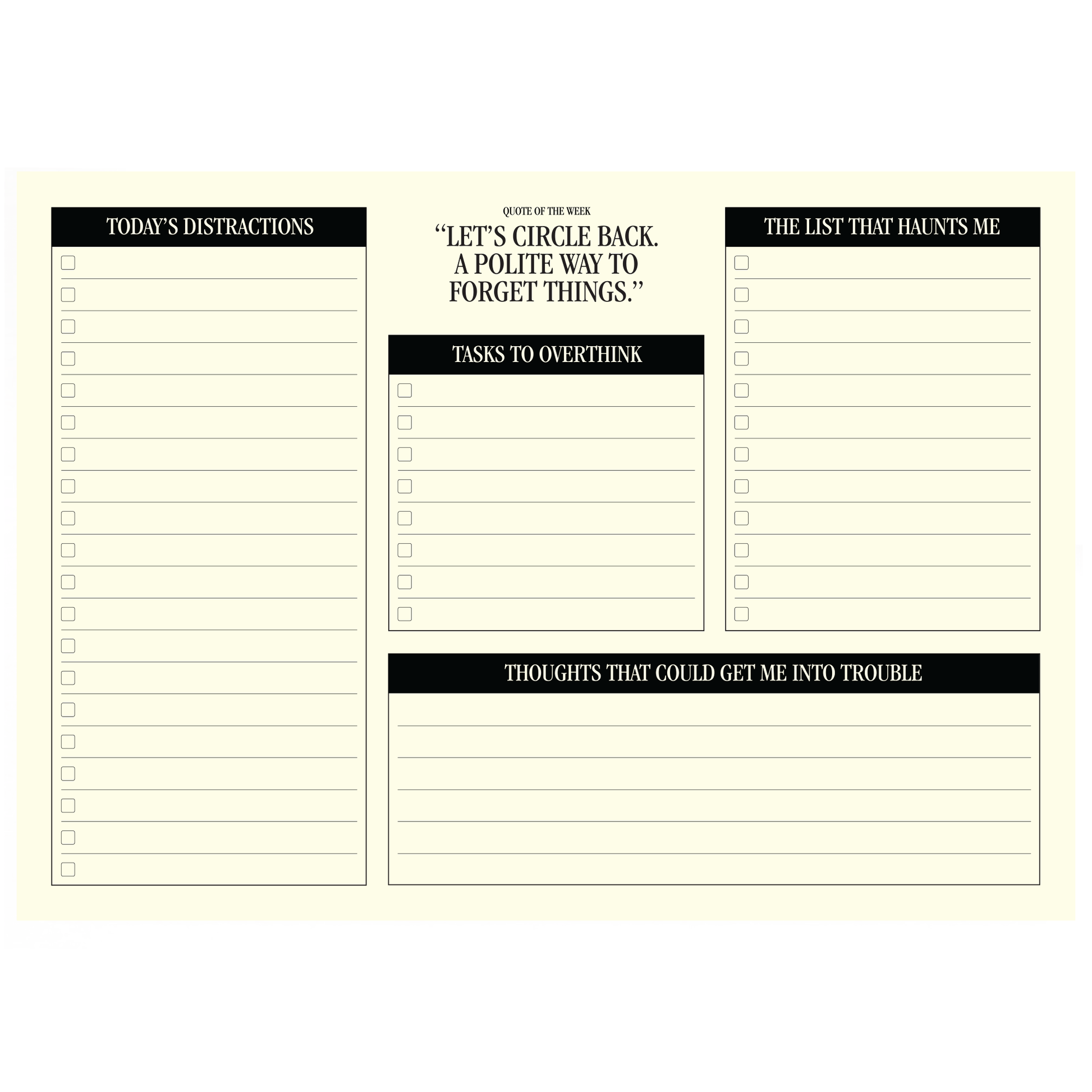 Desk Pad - Mustard London