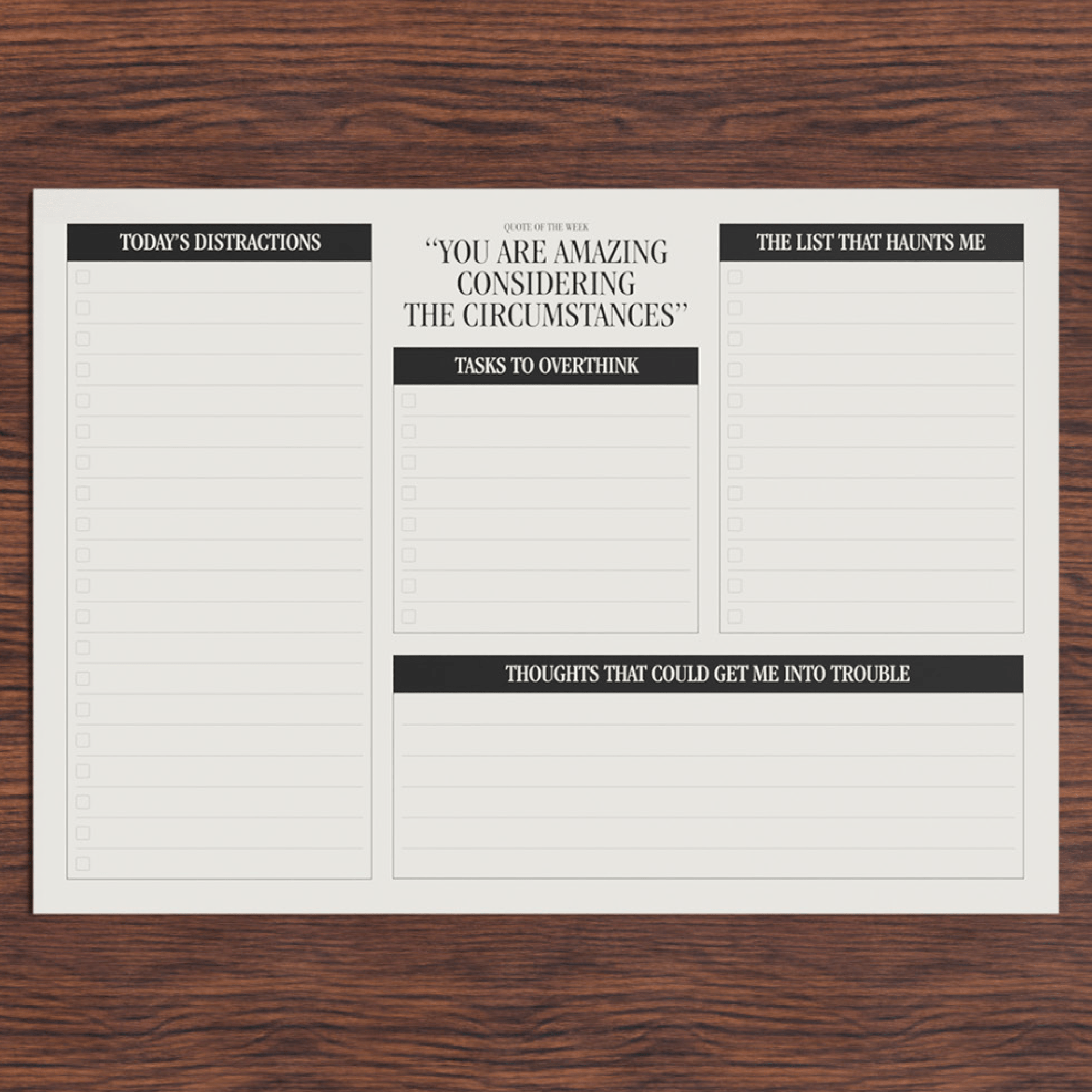 Desk Pad - Mustard London