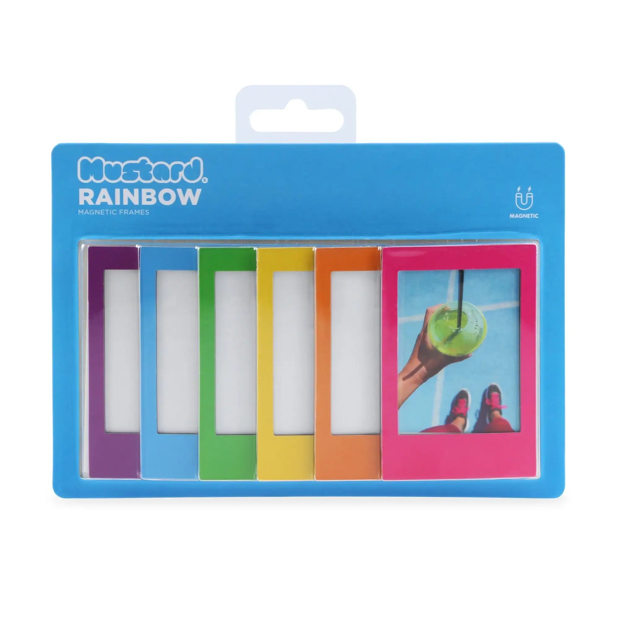 Bold Rainbow Magnetic Frames