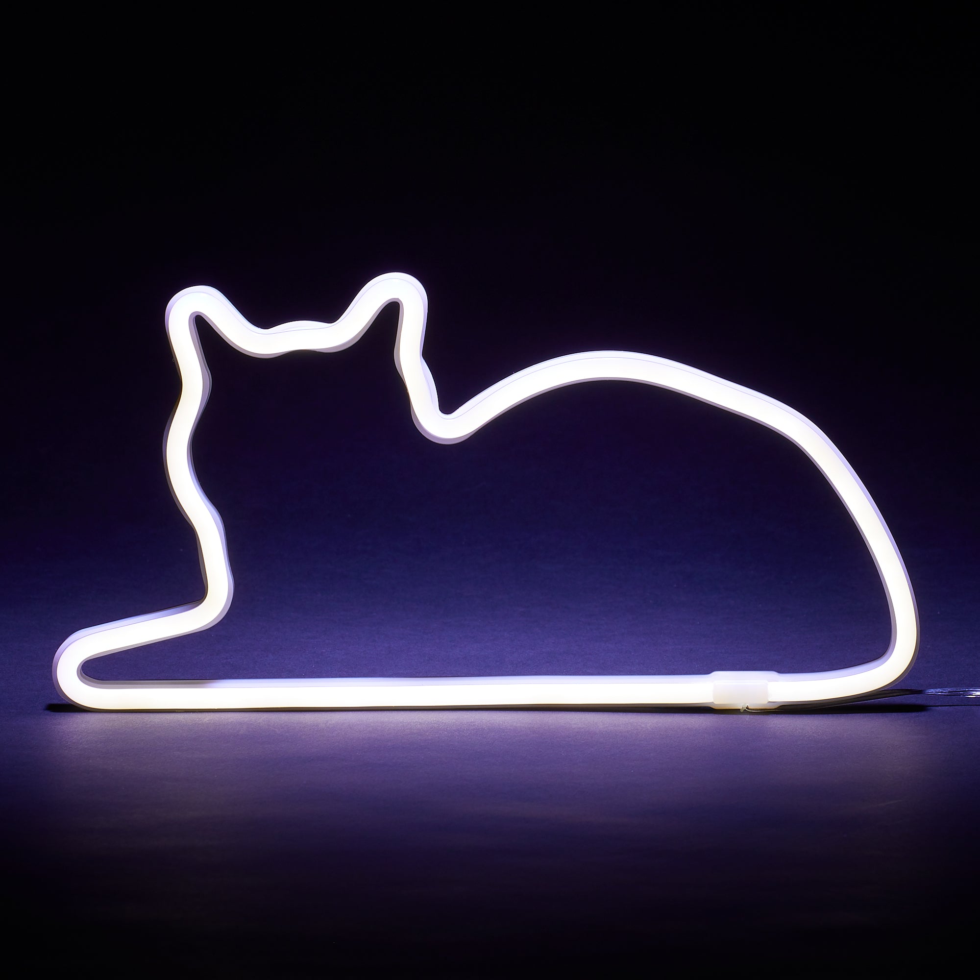 Neon Style LED Light - Mustard London