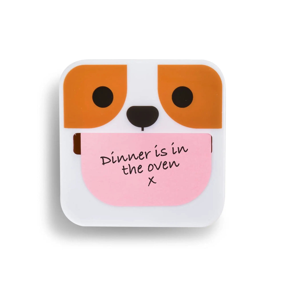 Stacky Dpg Dippy Dog Sticky Note Dispenser - Mustard London