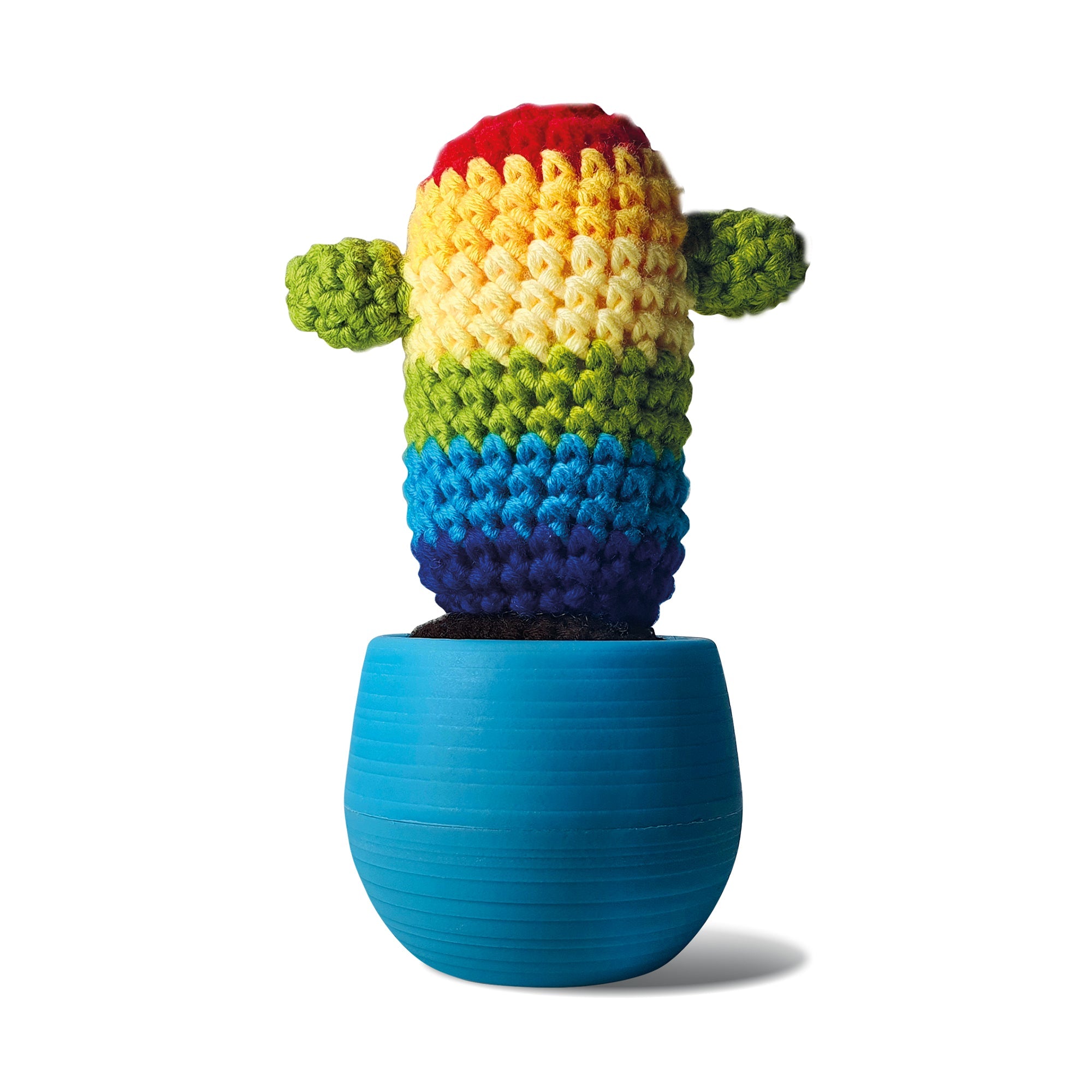 Fun Cactus Rainbow: Learn Crochet Kit - Mustard London