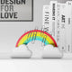 New Rainbow Paperclip Magnet Holder