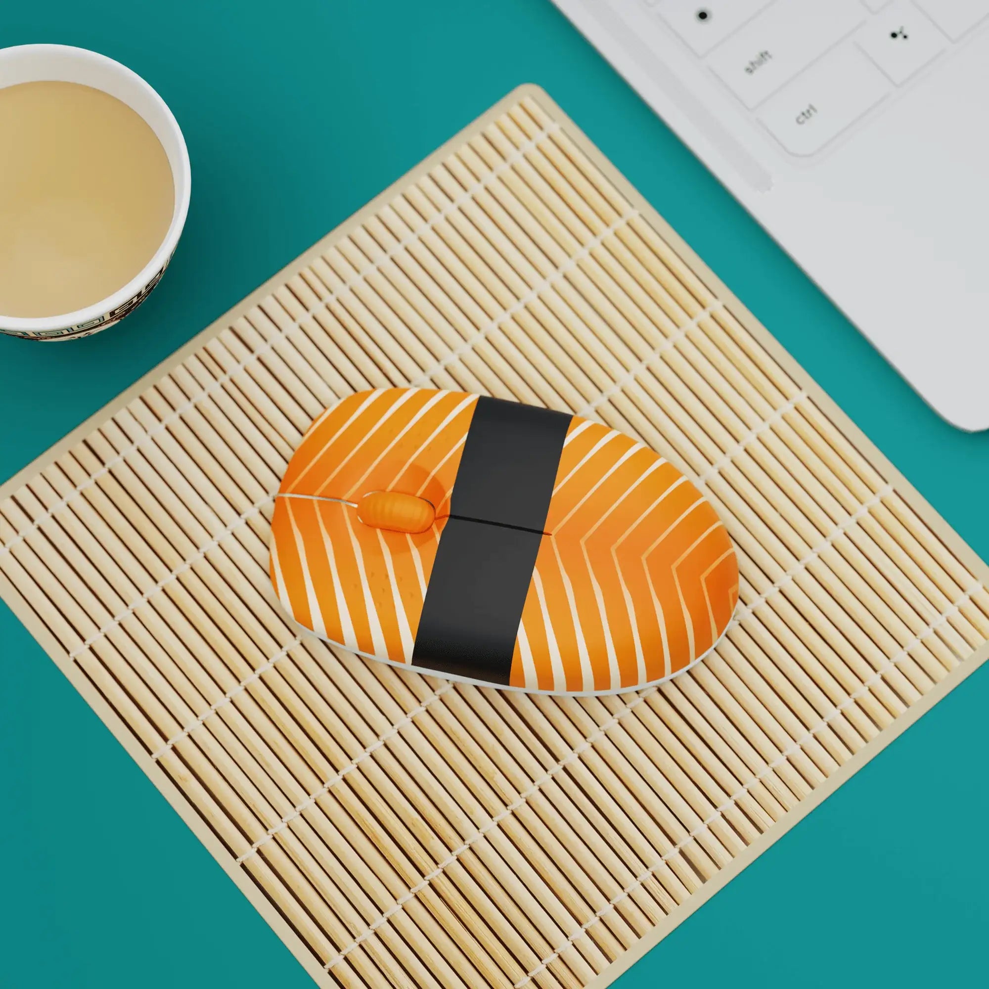 Sandwich Computer Mouse Sushi Wireless Computer Mouse - Mustard London