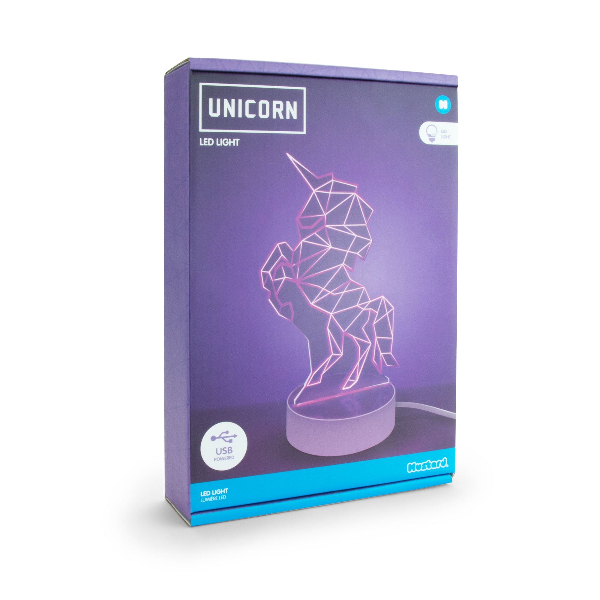 Unicorn Themed USB Light - Mustard London